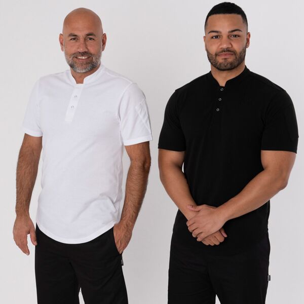 Le Chef Knitted Pique Chef Shirt Thumbnail