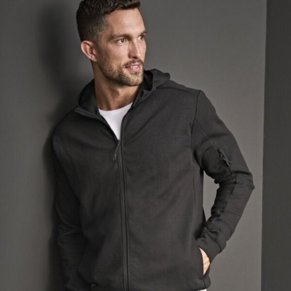 Tee Jays Athletic Hooded Full Zip Sweat Thumbnail