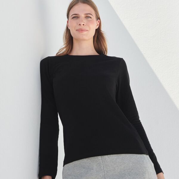 SF Ladies Feel Good Long Sleeve Stretch T-Shirt Thumbnail