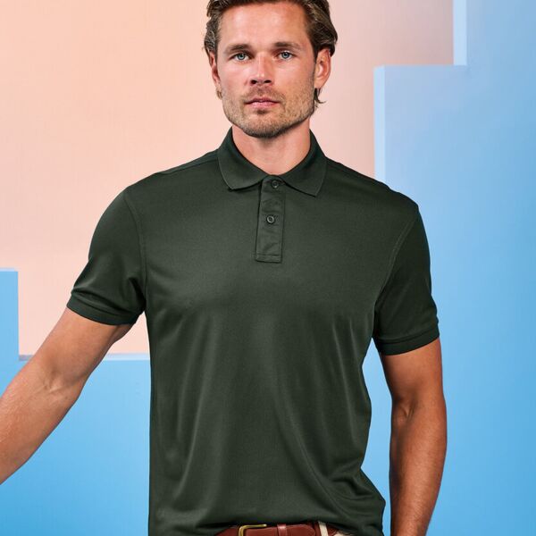 Cationic recycled polyester polo  Thumbnail