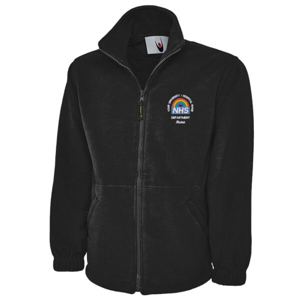 NHS Rainbow Fleece ANY TEXT Thumbnail